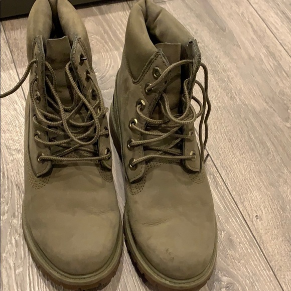 Army green - Women Timberland Waterproof Boots - Picture 4 of 5
